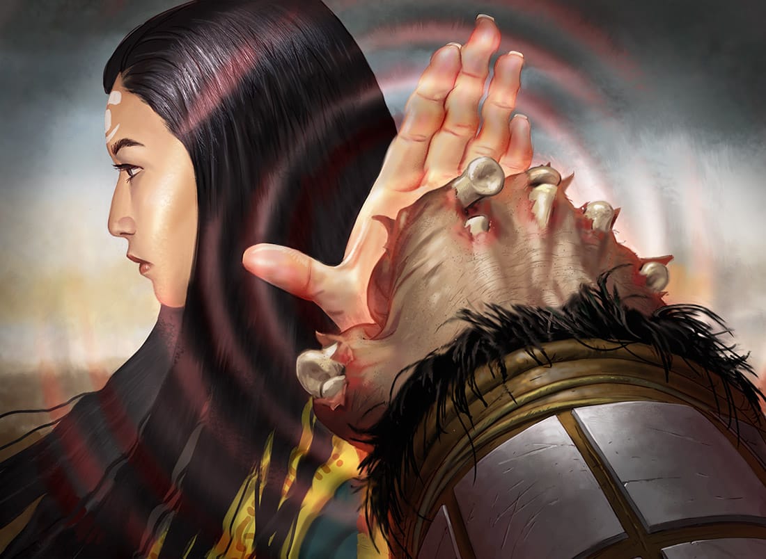 Deflecting Palm (Illustrated by&nbsp;Eric Deschamps)